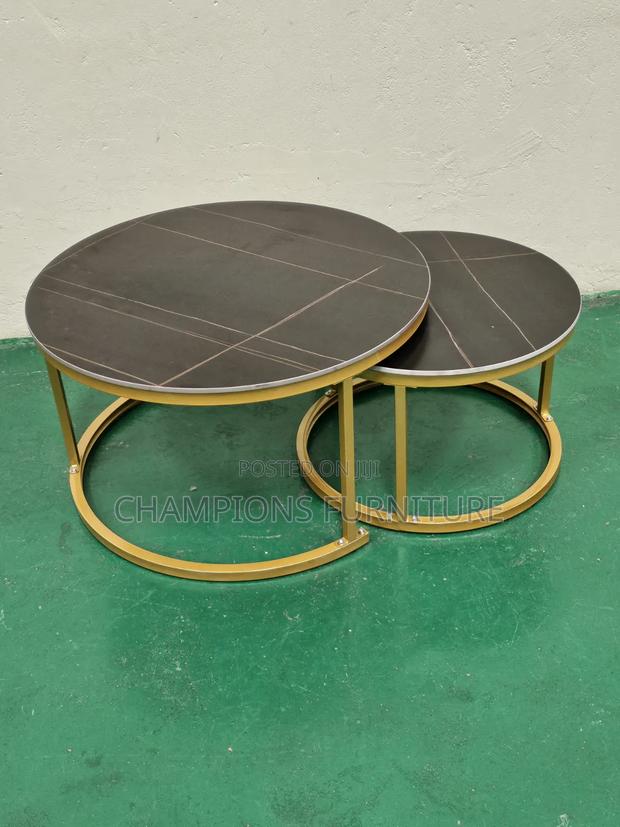Geometric Nesting Coffee Table - thumbnail 2