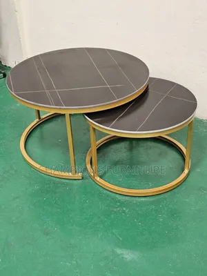 Geometric Nesting Coffee Table