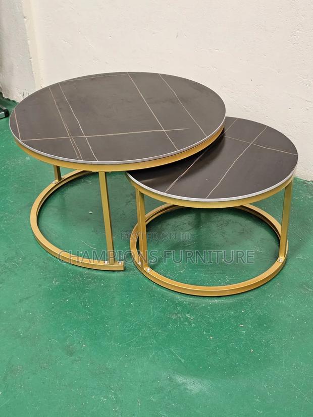 Geometric Nesting Coffee Table - thumbnail 3