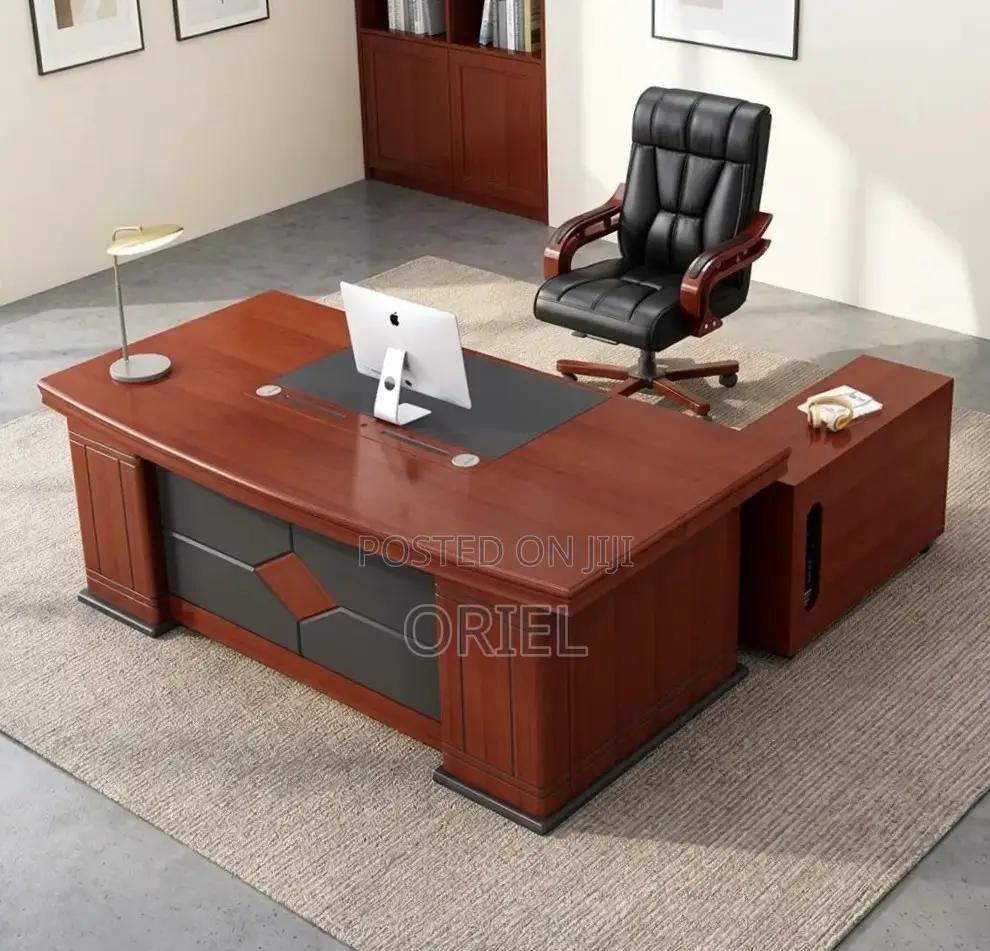 Office Desk : Executive 180CM Mahogany Table