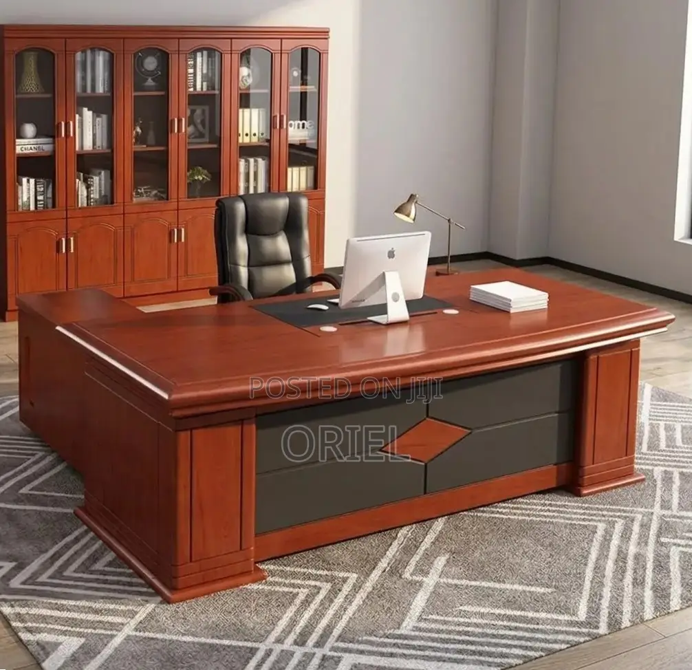 Office Desk : Executive 180CM Mahogany Table