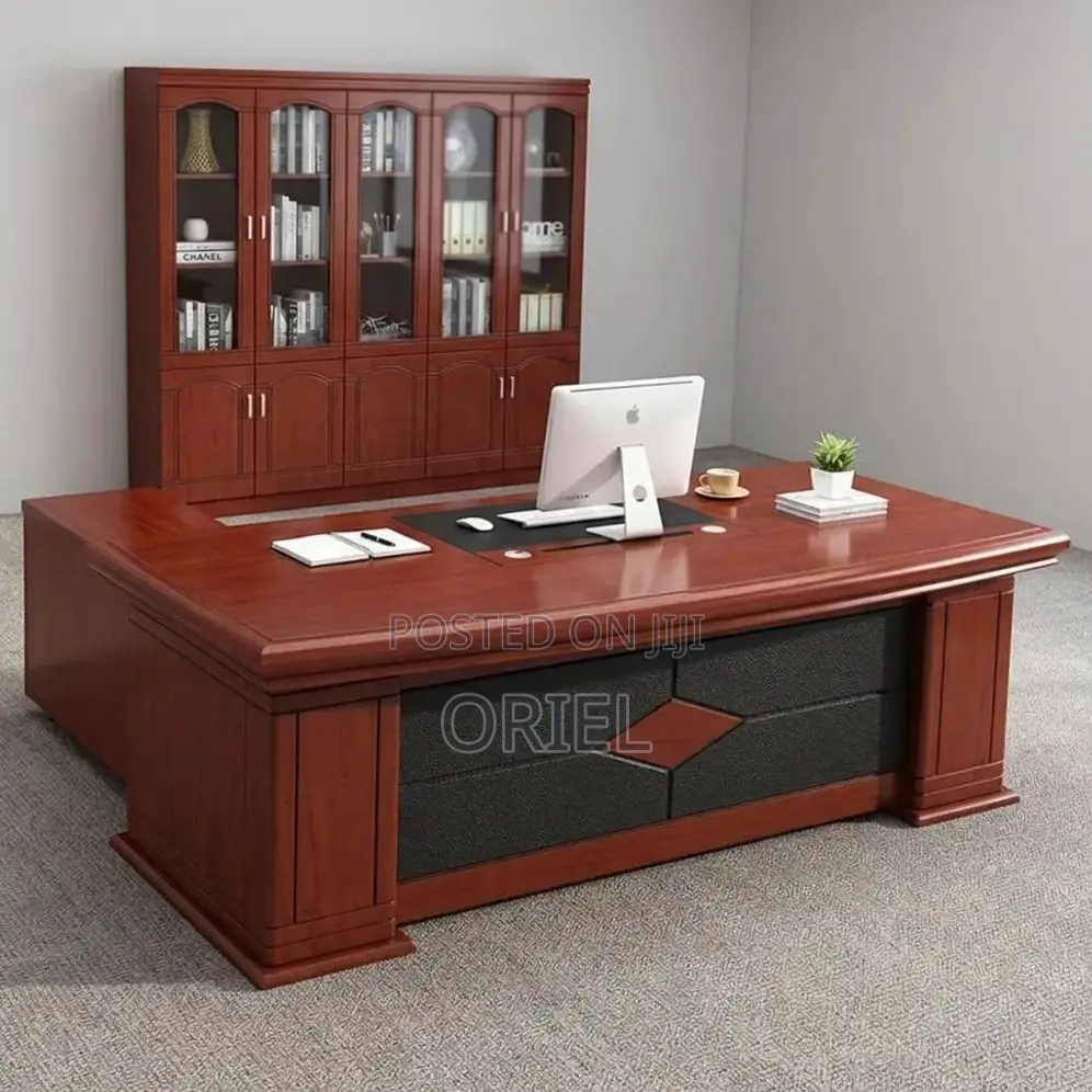Office Desk : Executive 180CM Mahogany Table