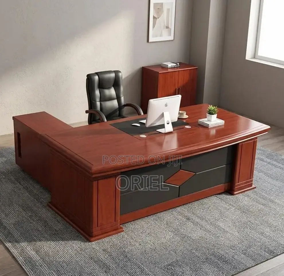 Office Desk : Executive 180CM Mahogany Table