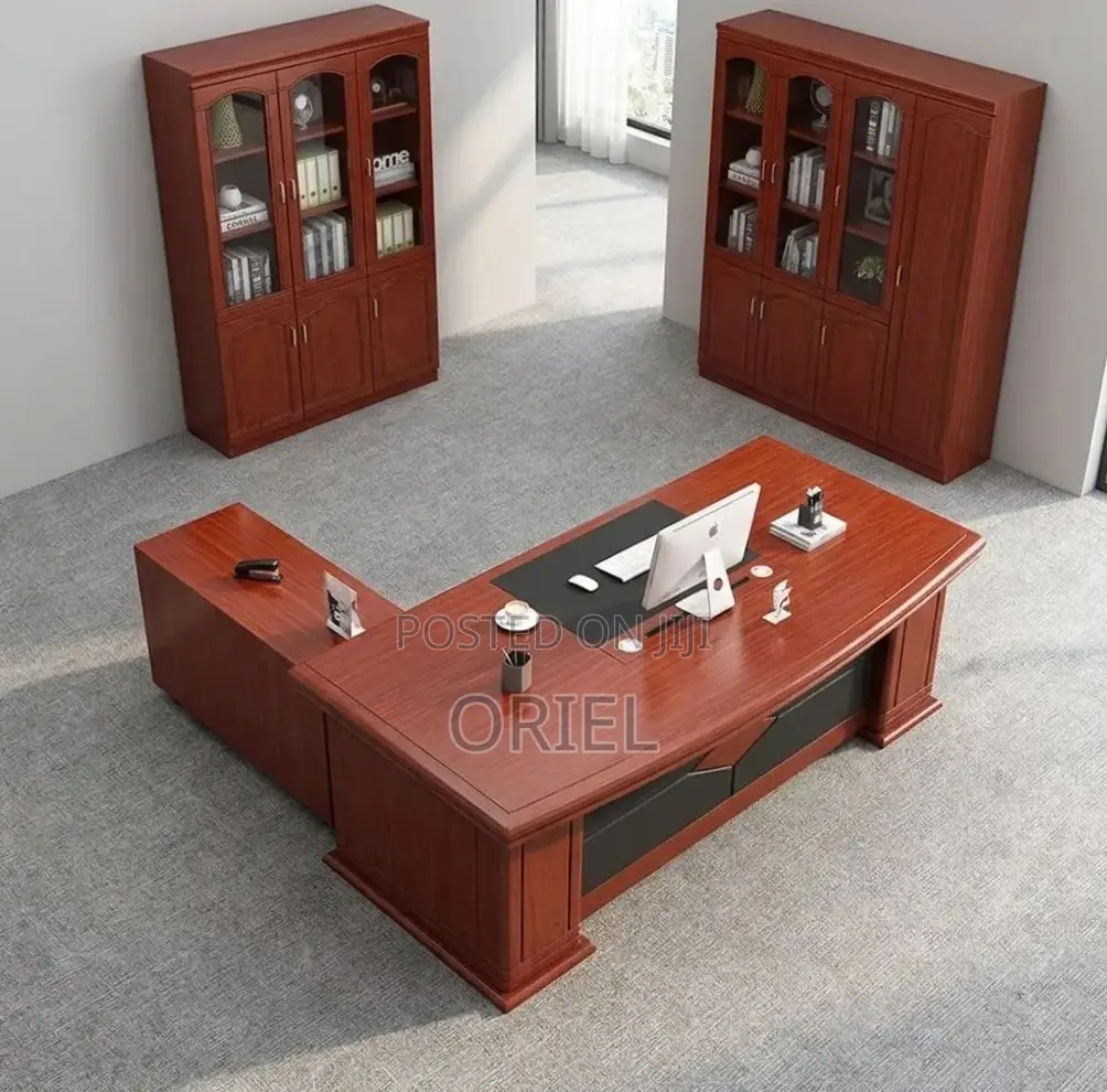 Office Desk : Executive 180CM Mahogany Table