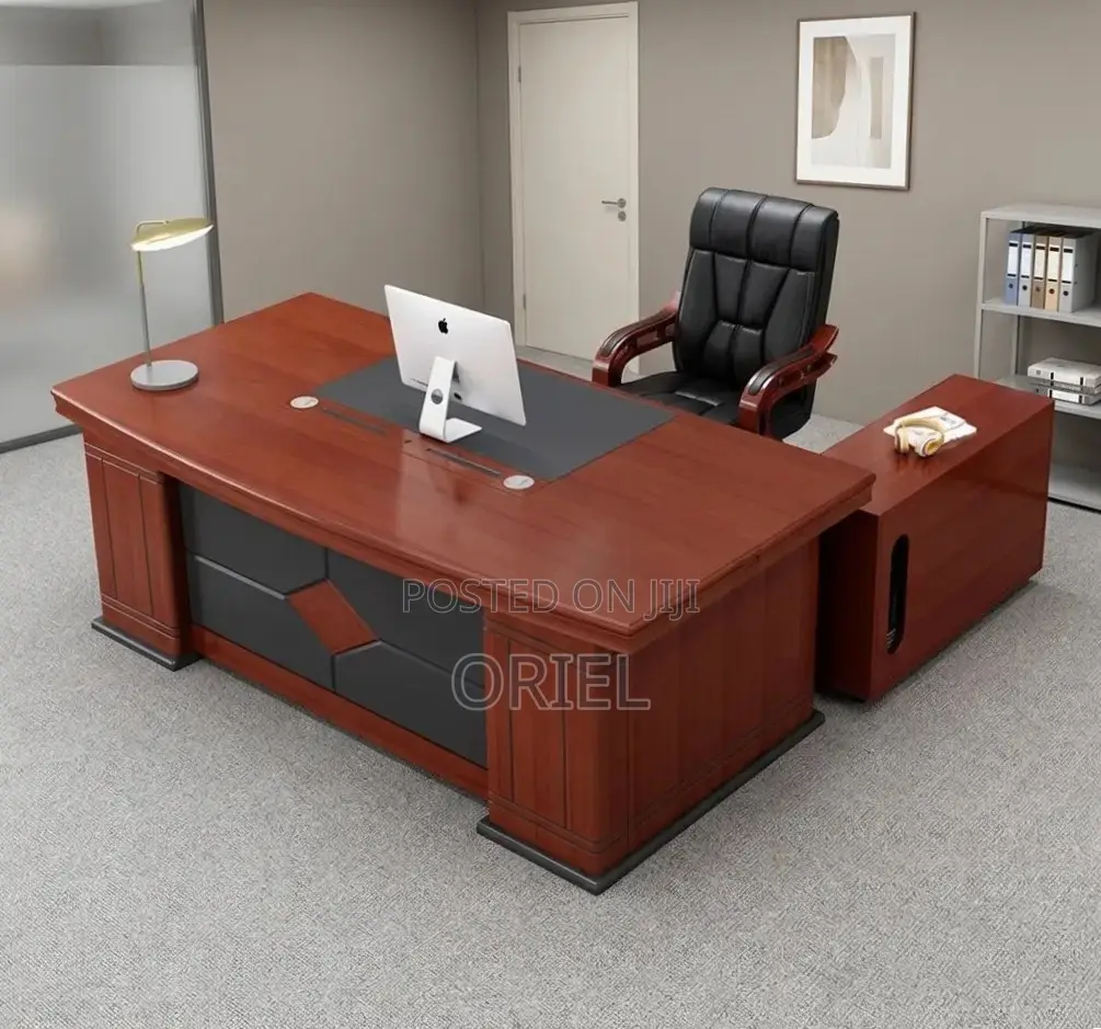 Office Desk : Executive 180CM Mahogany Table