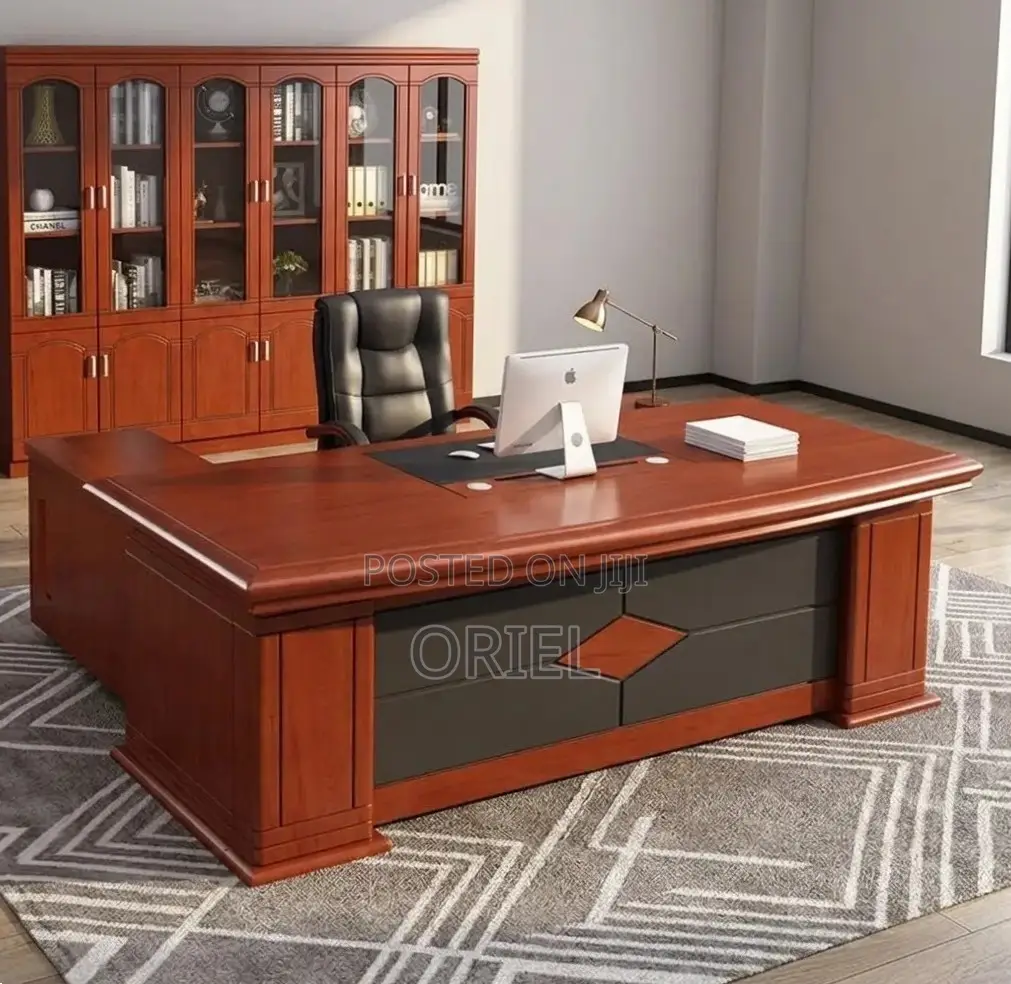 Office Desk : Executive 180CM Mahogany Table
