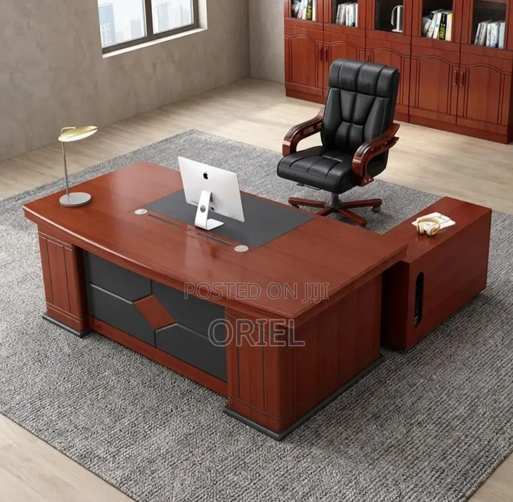 Office Desk : Executive 180CM Mahogany Table