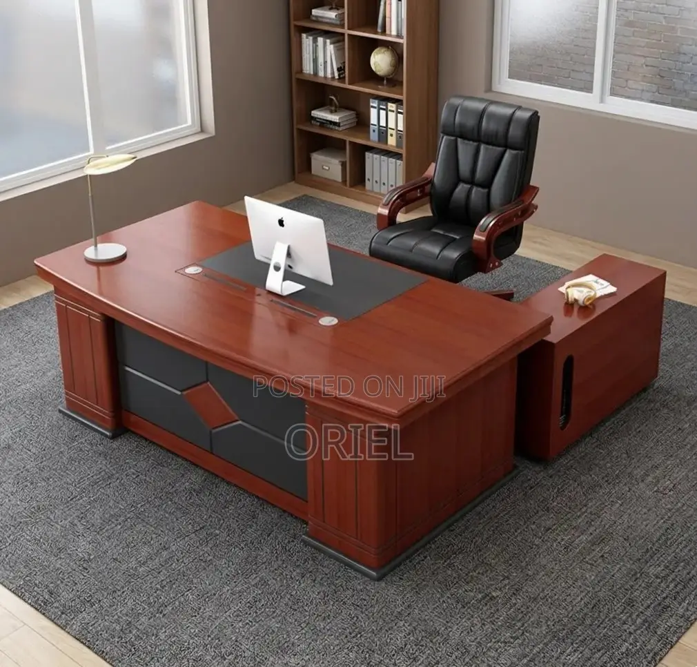 Office Desk : Executive 180CM Mahogany Table