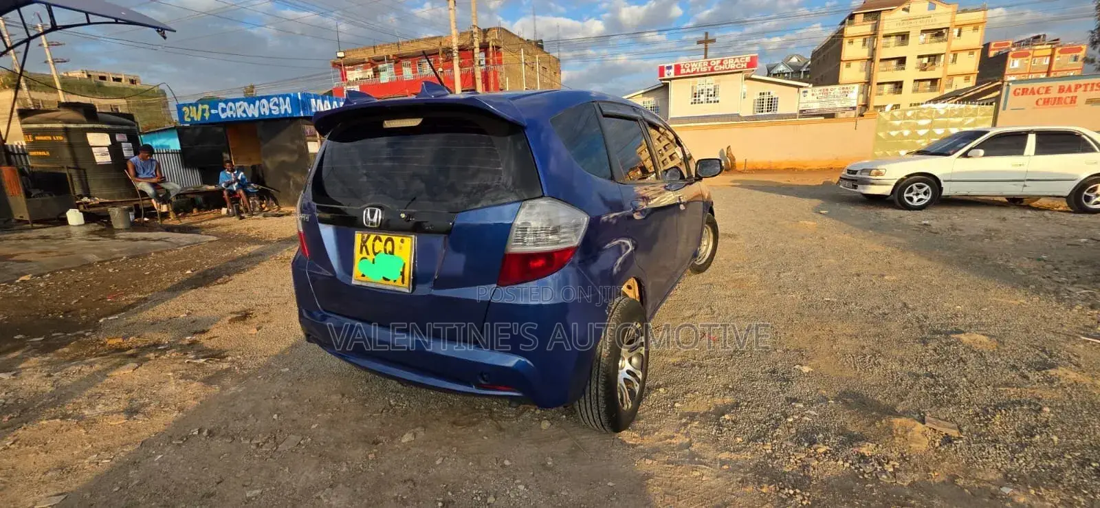 Honda Fit 2011 Blue
