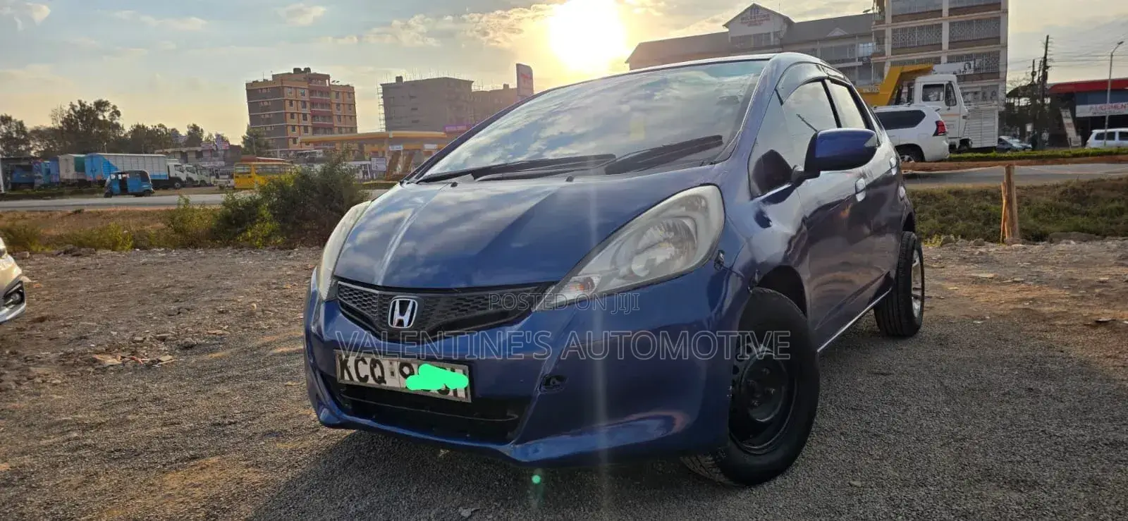Honda Fit 2011 Blue
