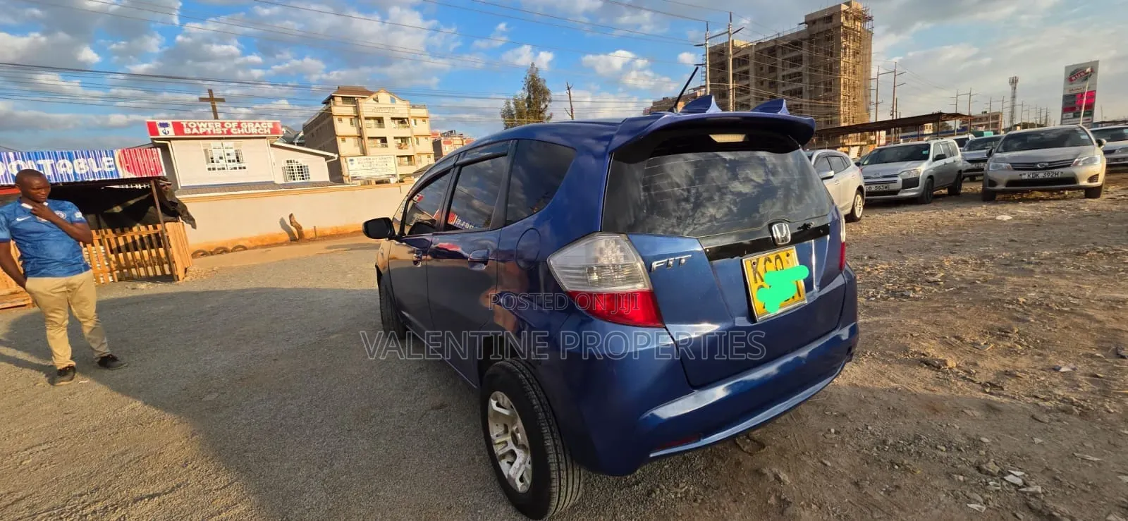 Honda Fit 2011 Blue
