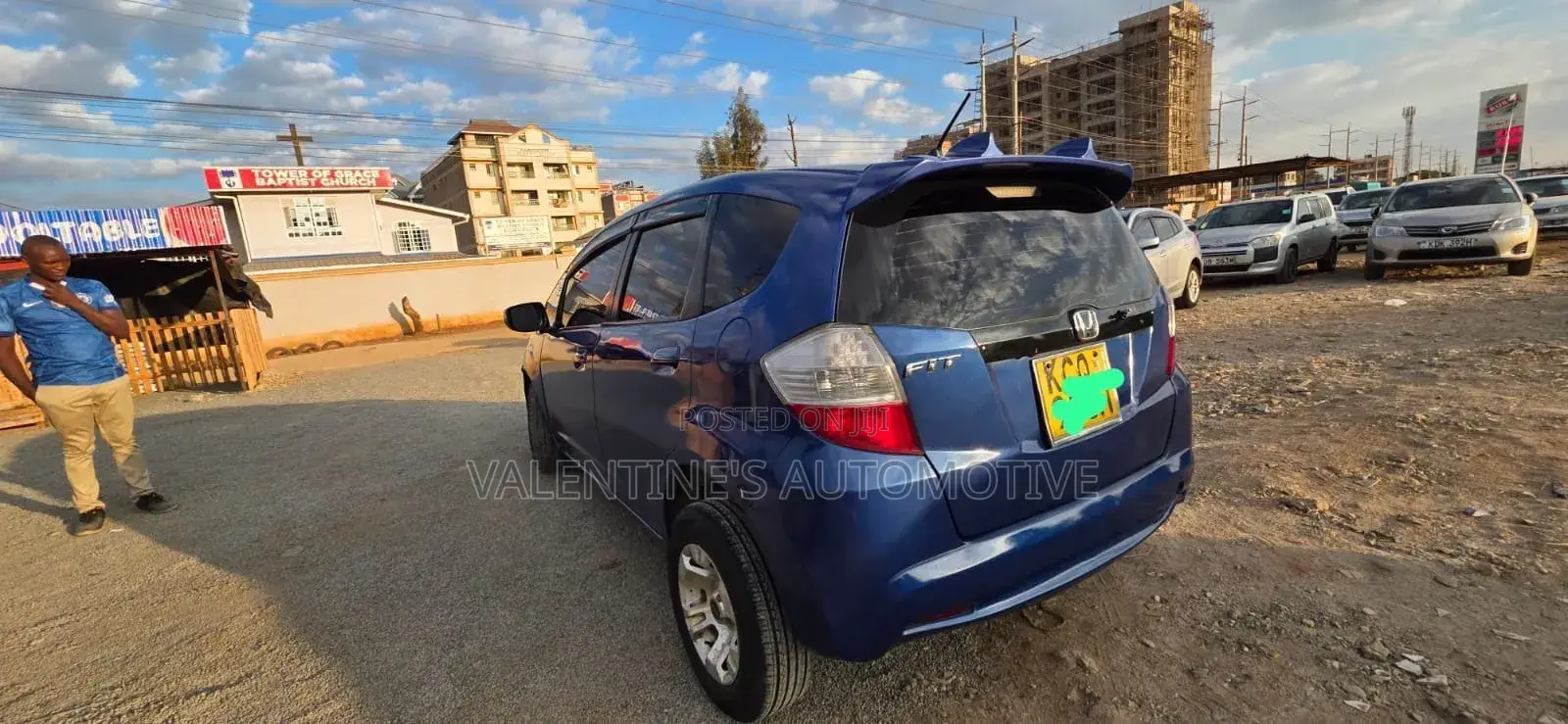 Honda Fit 2011 Blue