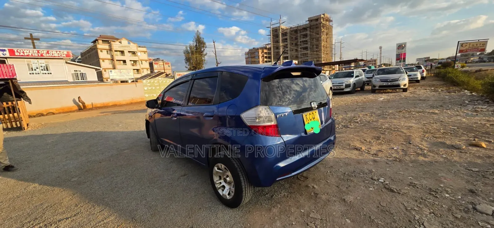 Honda Fit 2011 Blue
