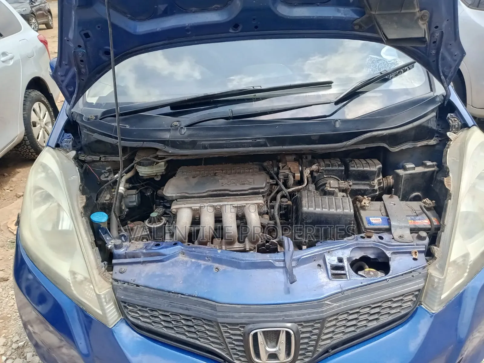 Honda Fit 2011 Blue