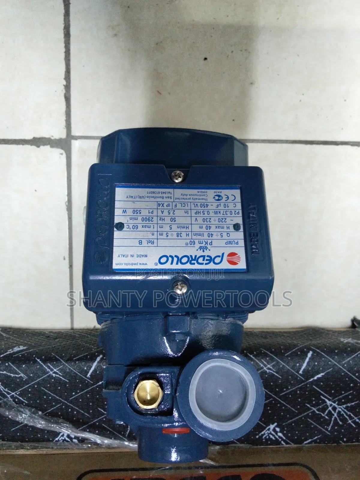 Pedrollo Pump 0.5hp