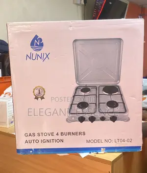Nunix 4 Gas Burner Auto Ignition 50*55 Gas Stove