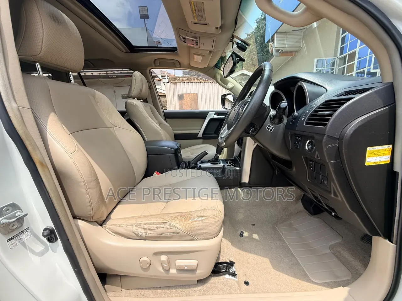 Toyota Land Cruiser Prado 2009 White
