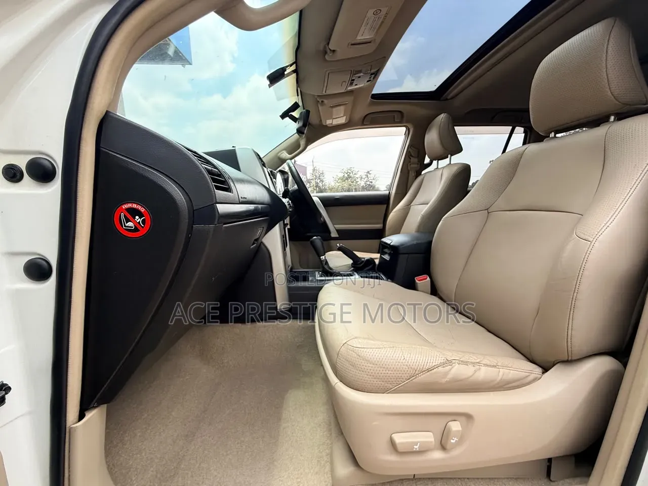 Toyota Land Cruiser Prado 2009 White