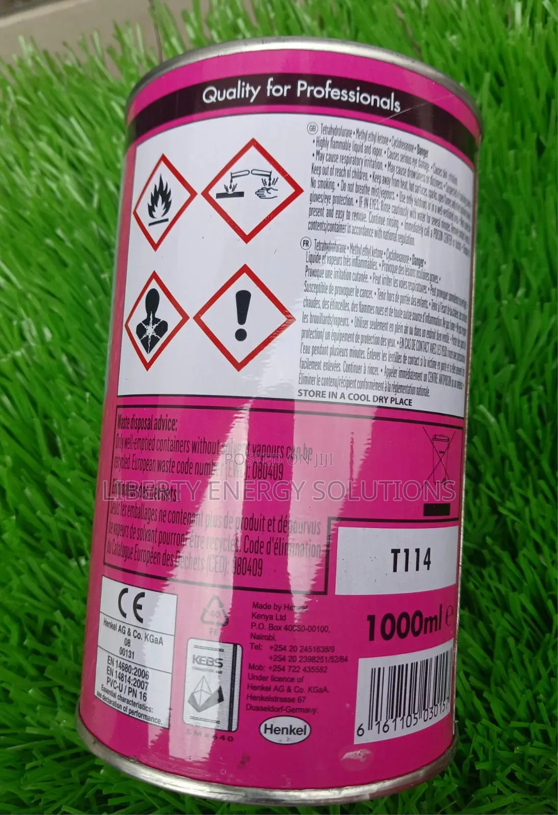 1000ml Tangit PVC-U Special Adhesive,