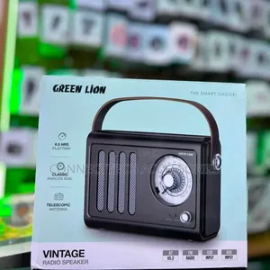 Green Lion Vintage Radio Speaker