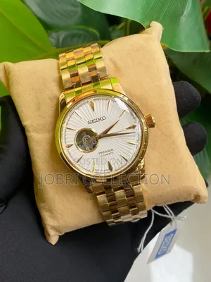 White Face Seiko Presage Stainless Steel Automatic Gents Watch