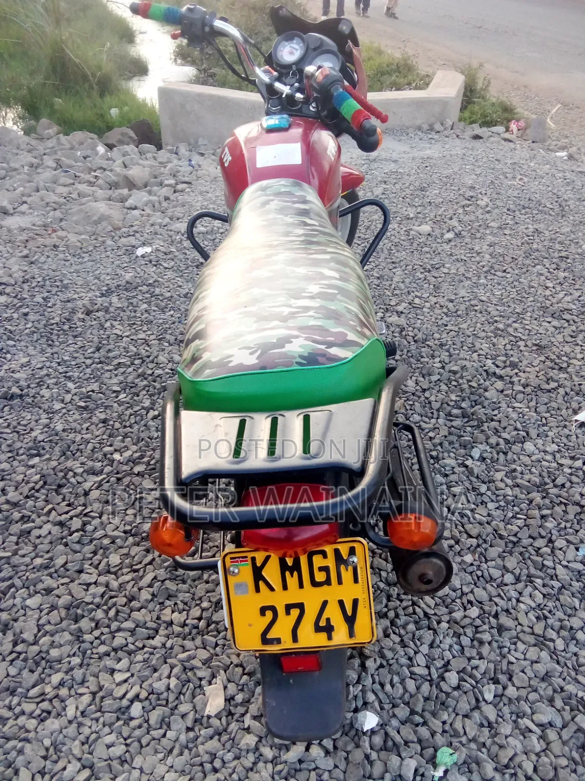 TVS HLX 125 2024 Red