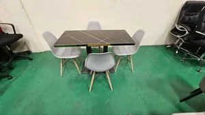Onyx Edge 4 Seater Dining Set