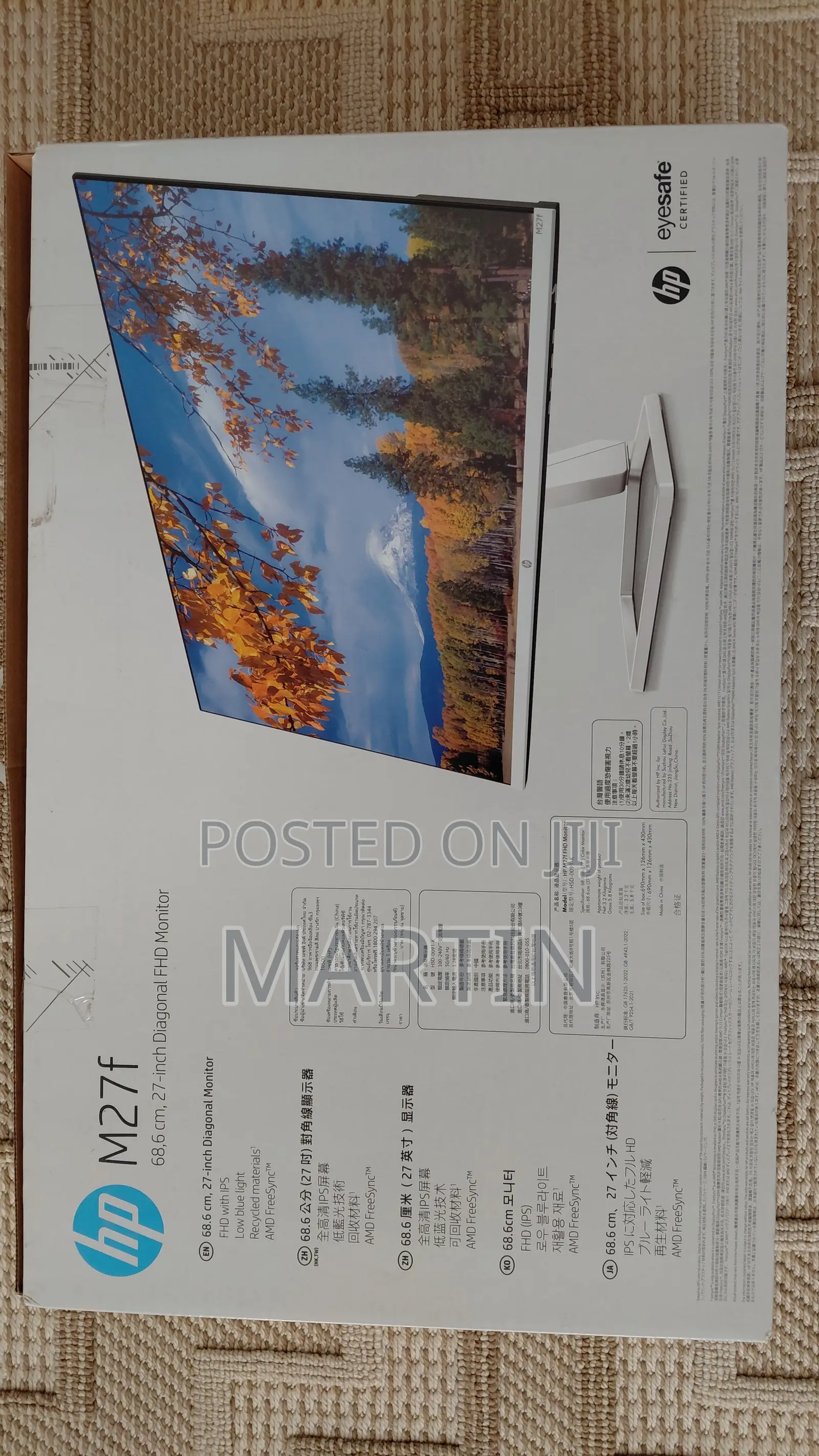 27 Inch HP-Monitoe