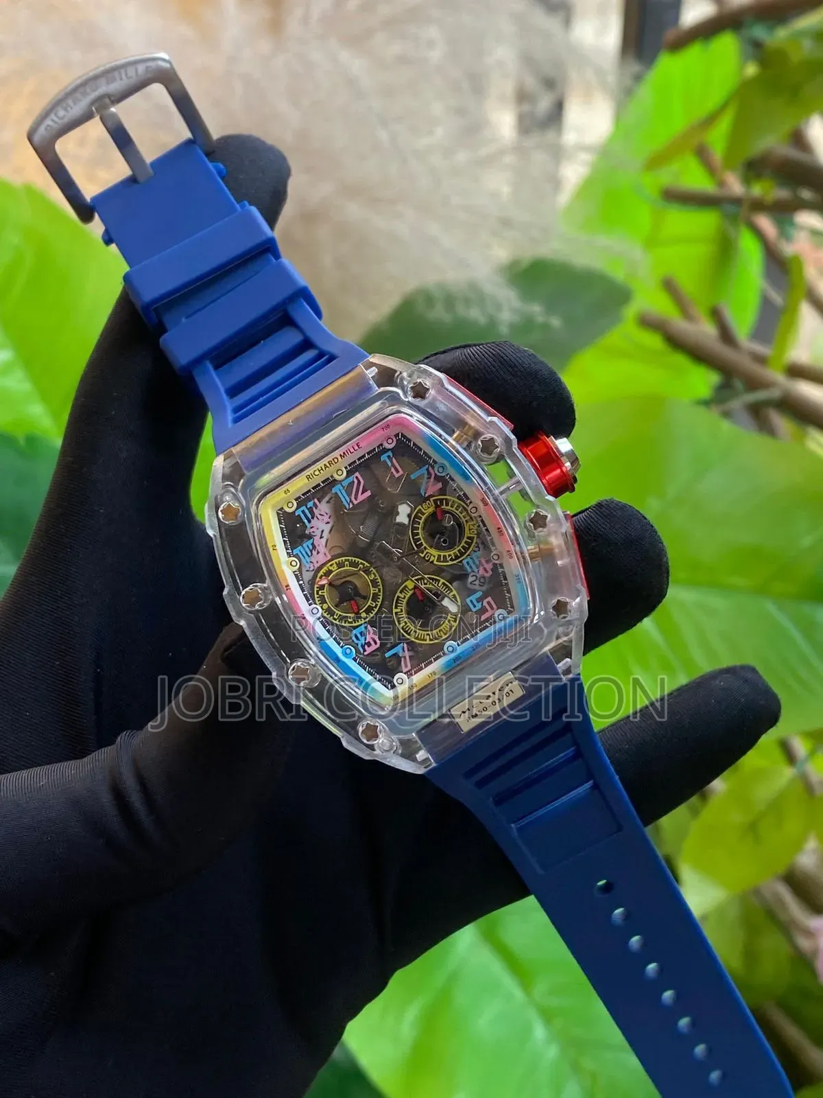 Richard Mille Rubber Strap Watch