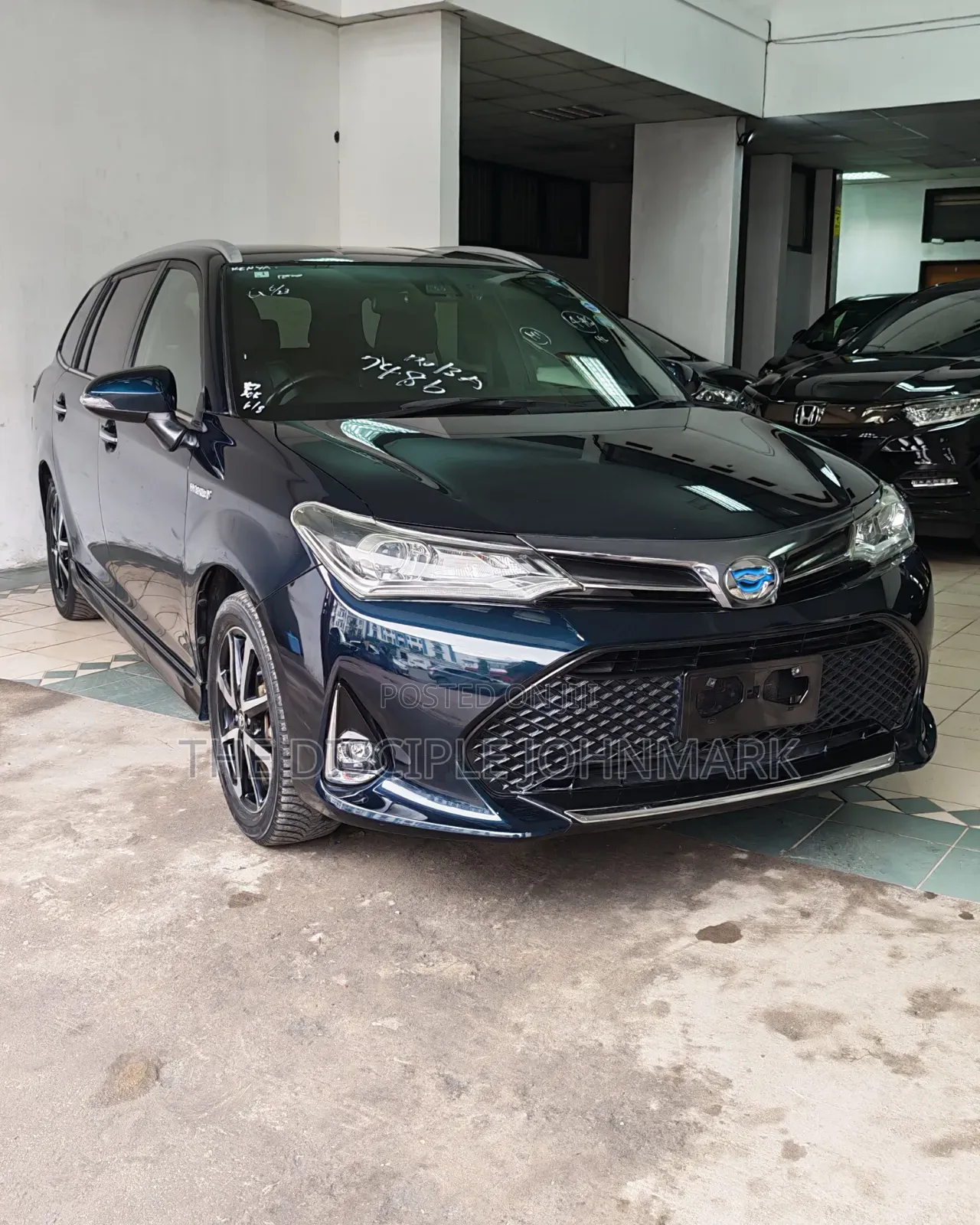 Toyota Corolla Fielder 2019 Blue