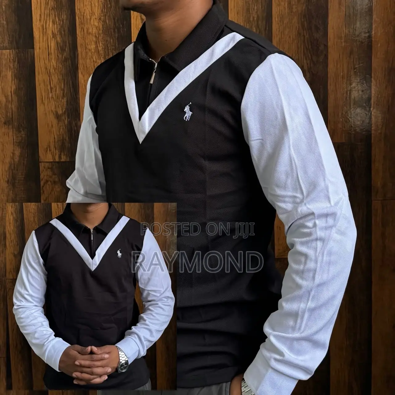 NEW INN   Legacy v-Crest Polo