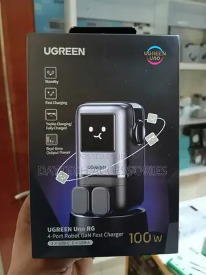 UGREEN Uno 100W 4-Port Charger - Grey