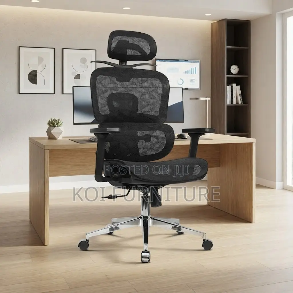 Office Chairs; Mesh Fabric Orthopedic Executive Office Chair