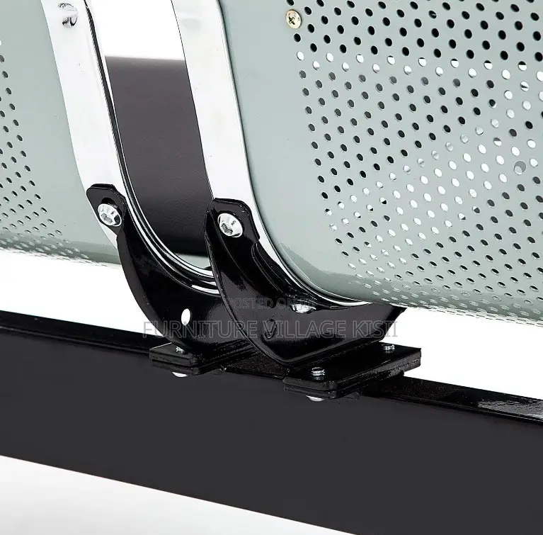 Office Bench; 3-Seater Steel Waiting Bench