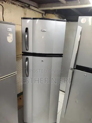 Whirlpool Silver Double Doors Ex UK Fridge