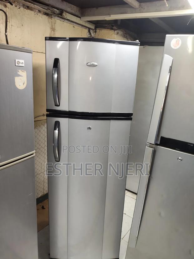 Whirlpool Silver Double Doors Ex UK Fridge