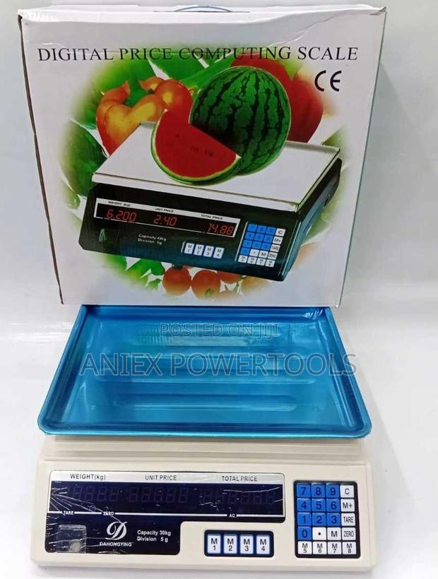 ACS 30kg Digital Price Computing Scale - main view