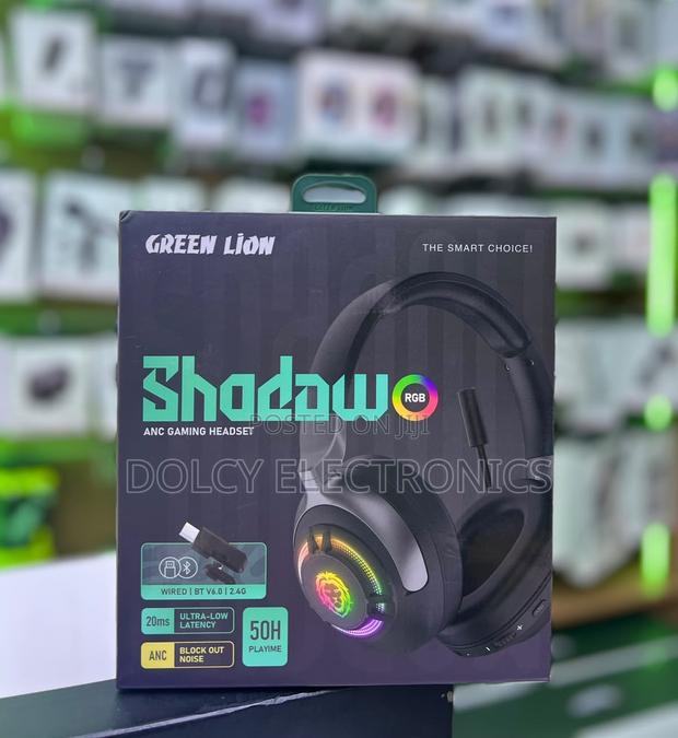 Green Lion Shadow Anc Gaming Headset