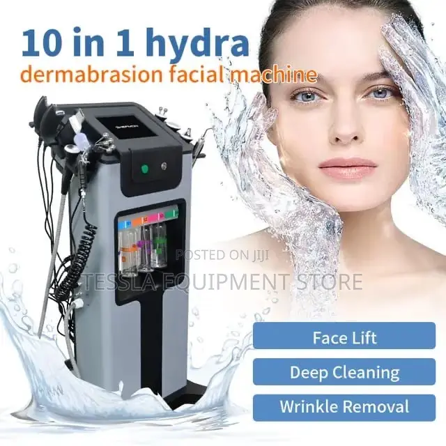 Professional 10-in-1 Hydrafacial Machine - Multifunctional Skin