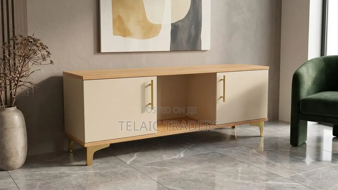 4ft Beech TV Stand