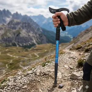 Telescopic, Multi-Section Design Trekking Stick