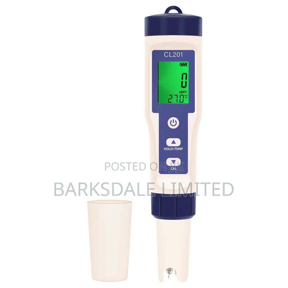CL2 Temp Meter Ster Pool Drinking AquariumsDigital Chlorine Water Te