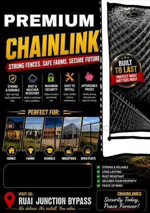 GI Chainlink 6ft Heavy Gauge 50X50MM