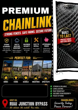 GI Chainlink 5ft Gauge16 50x50mesh