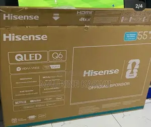 Hisense 55′′ 55Q6Q Qled Vidaa Smart
