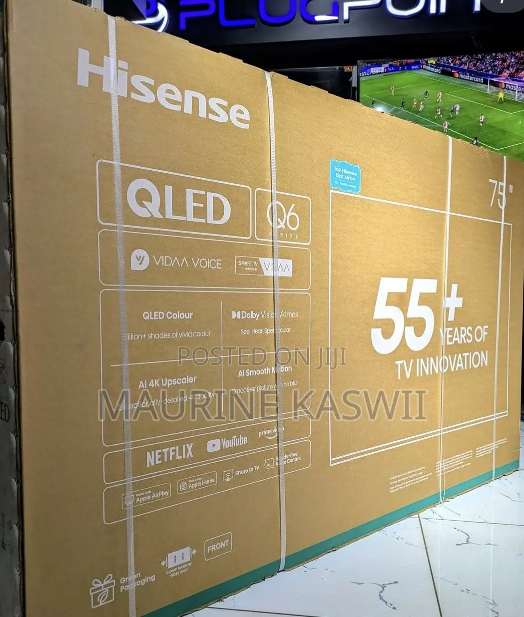 Hisense 75′′ 75Q6QKEN QLED Smart 