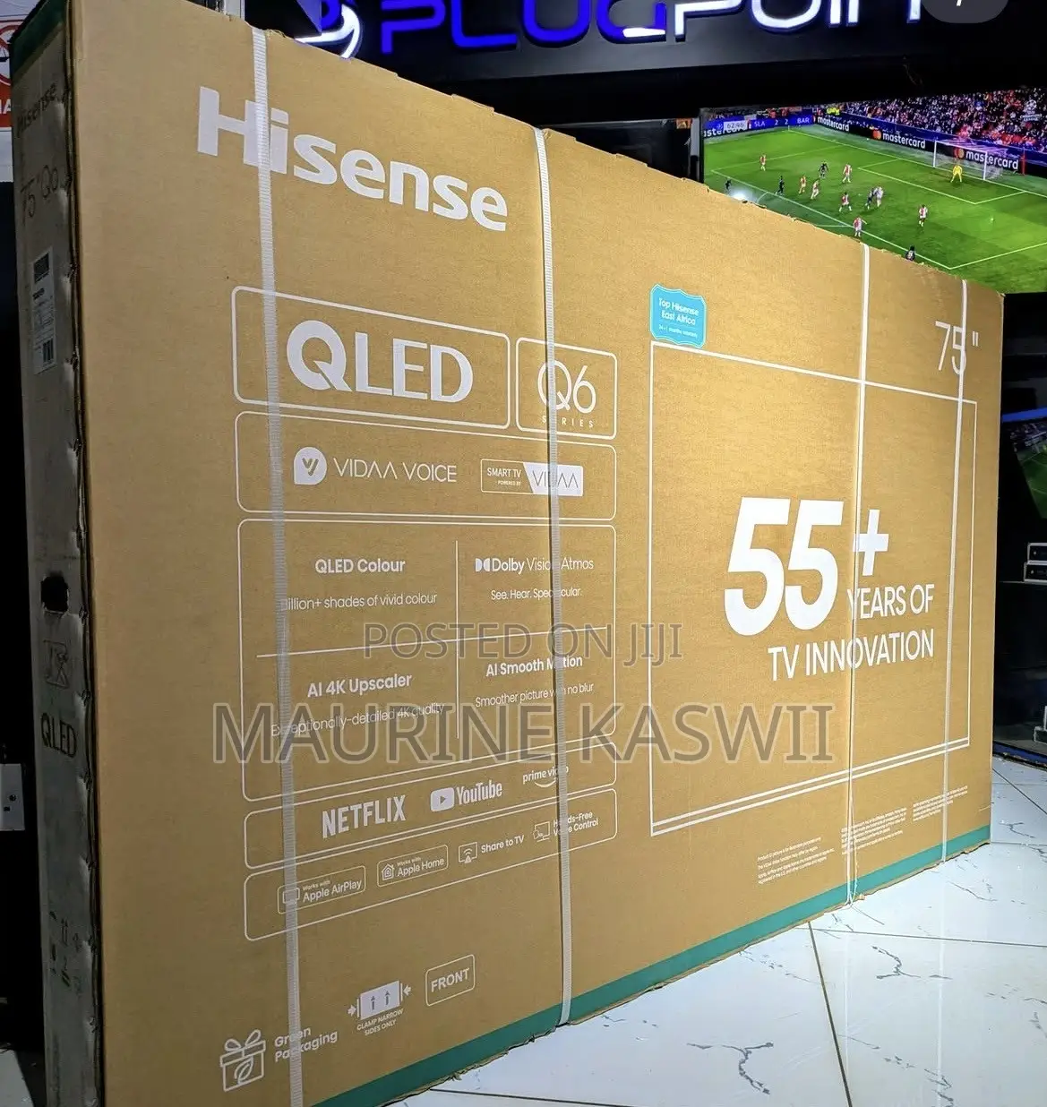 Hisense 75′′ 75Q6QKEN QLED Smart 