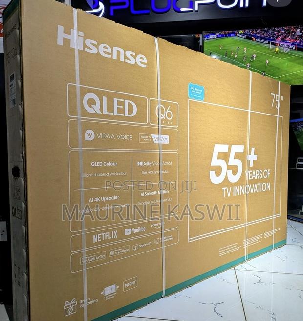 Hisense 75′′ 75Q6QKEN QLED Smart  - thumbnail 2