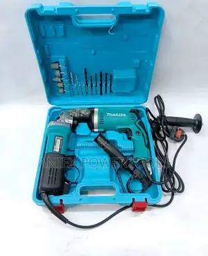 Makita Electric Drill Angle Grinder Combo Kit