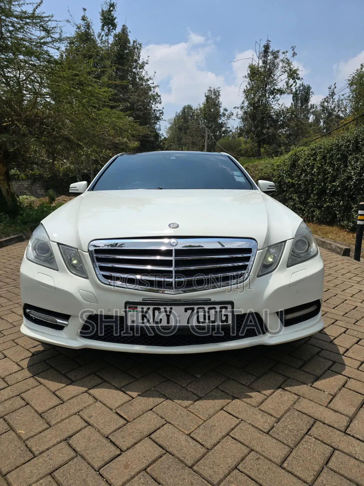 Mercedes-Benz E250 2013 White